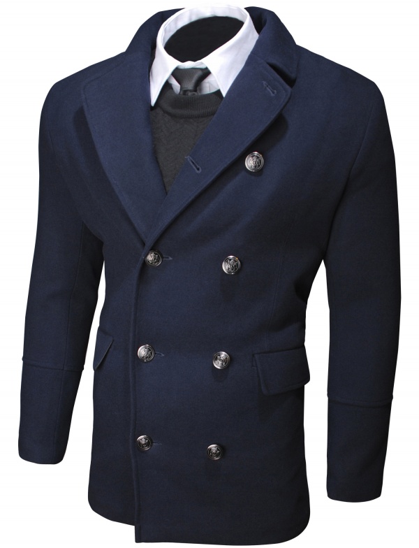 картинка товара пальто t003 dark blue в магазине Envy LAB