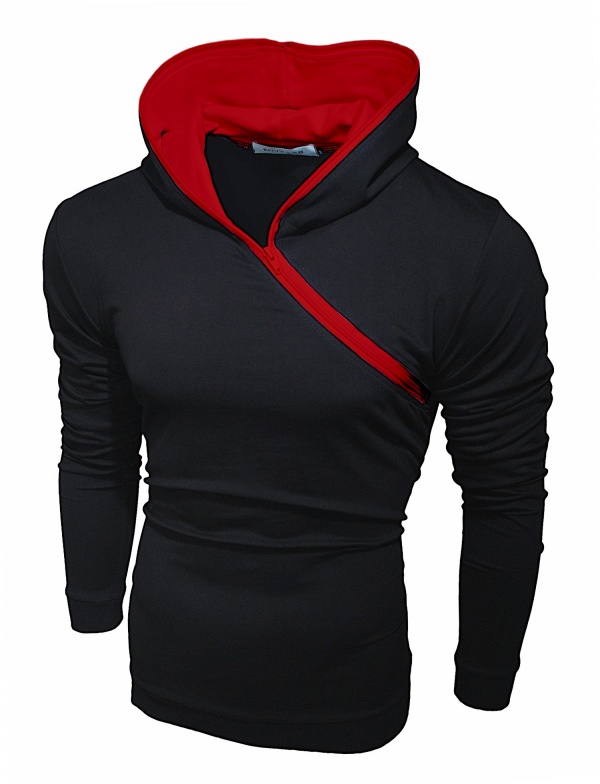 картинка товара толстовка red zipper hoodie в магазине Envy LAB