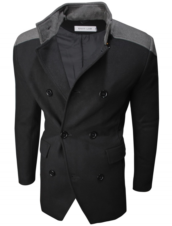картинка товара пальто raw black antracit 2 в магазине Envy LAB