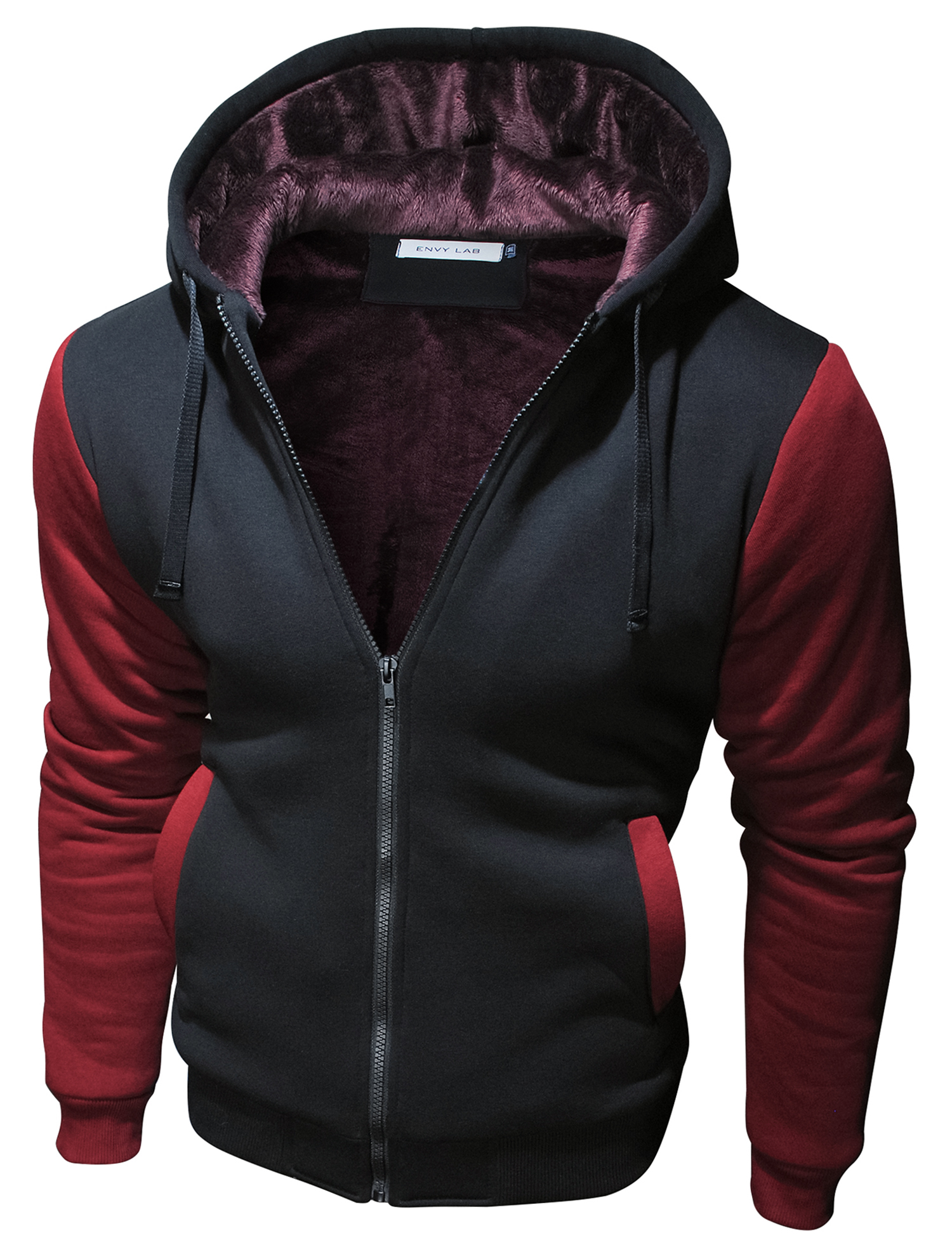 картинка товара толстовка super hoodie black red в магазине Envy LAB