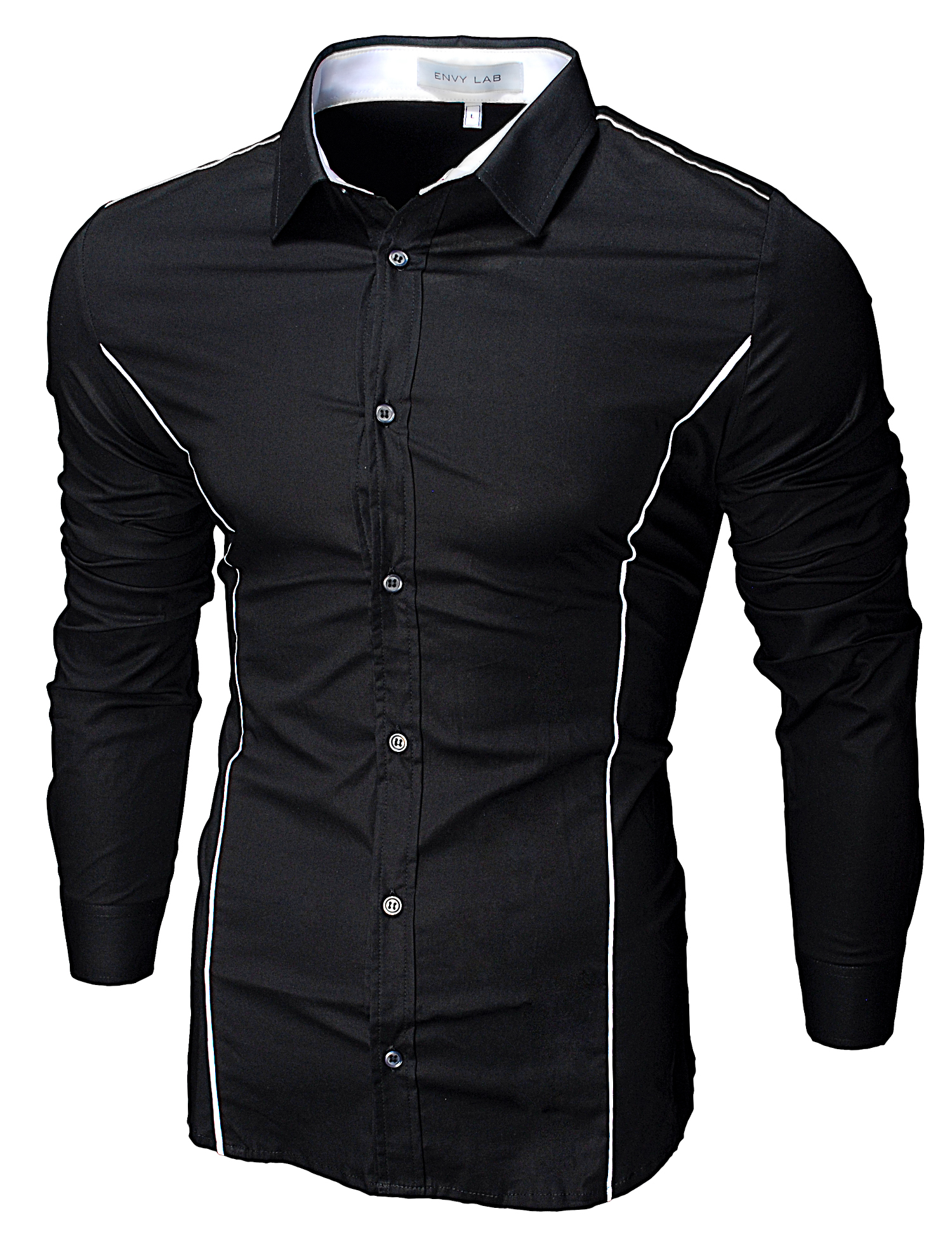 картинка товара рубашка strike black в магазине Envy LAB
