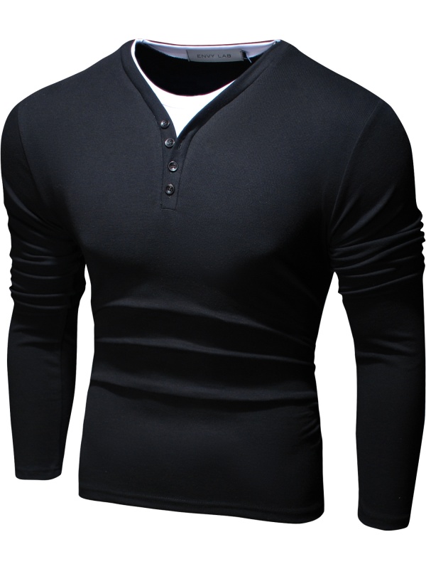 картинка товара пуловер incut black в магазине Envy LAB