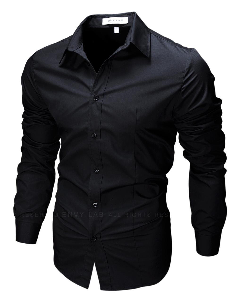 картинка товара рубашка raw black в магазине Envy LAB