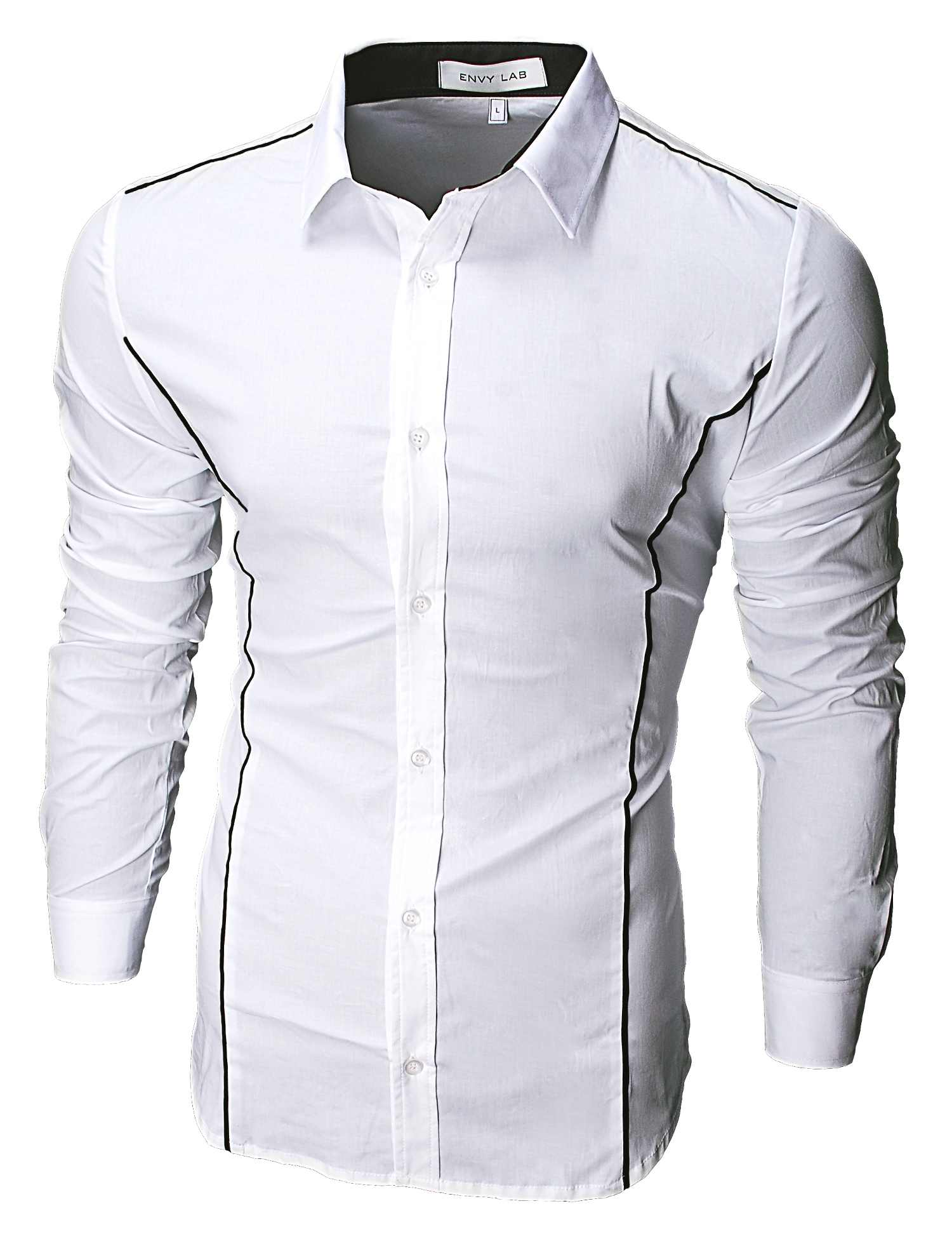 картинка товара рубашка strike white в магазине Envy LAB