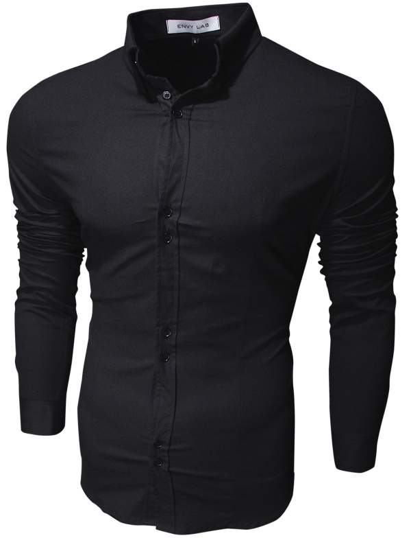 картинка товара рубашка black double buttons в магазине Envy LAB