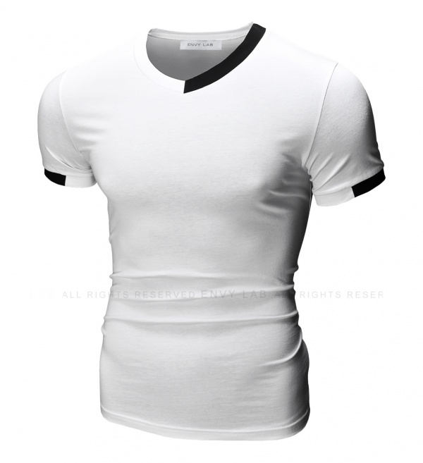 картинка товара футболка contrast shirt white в магазине Envy LAB