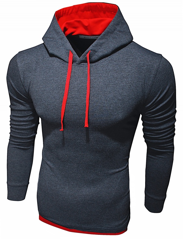 картинка товара толстовка hoodie antracit red в магазине Envy LAB