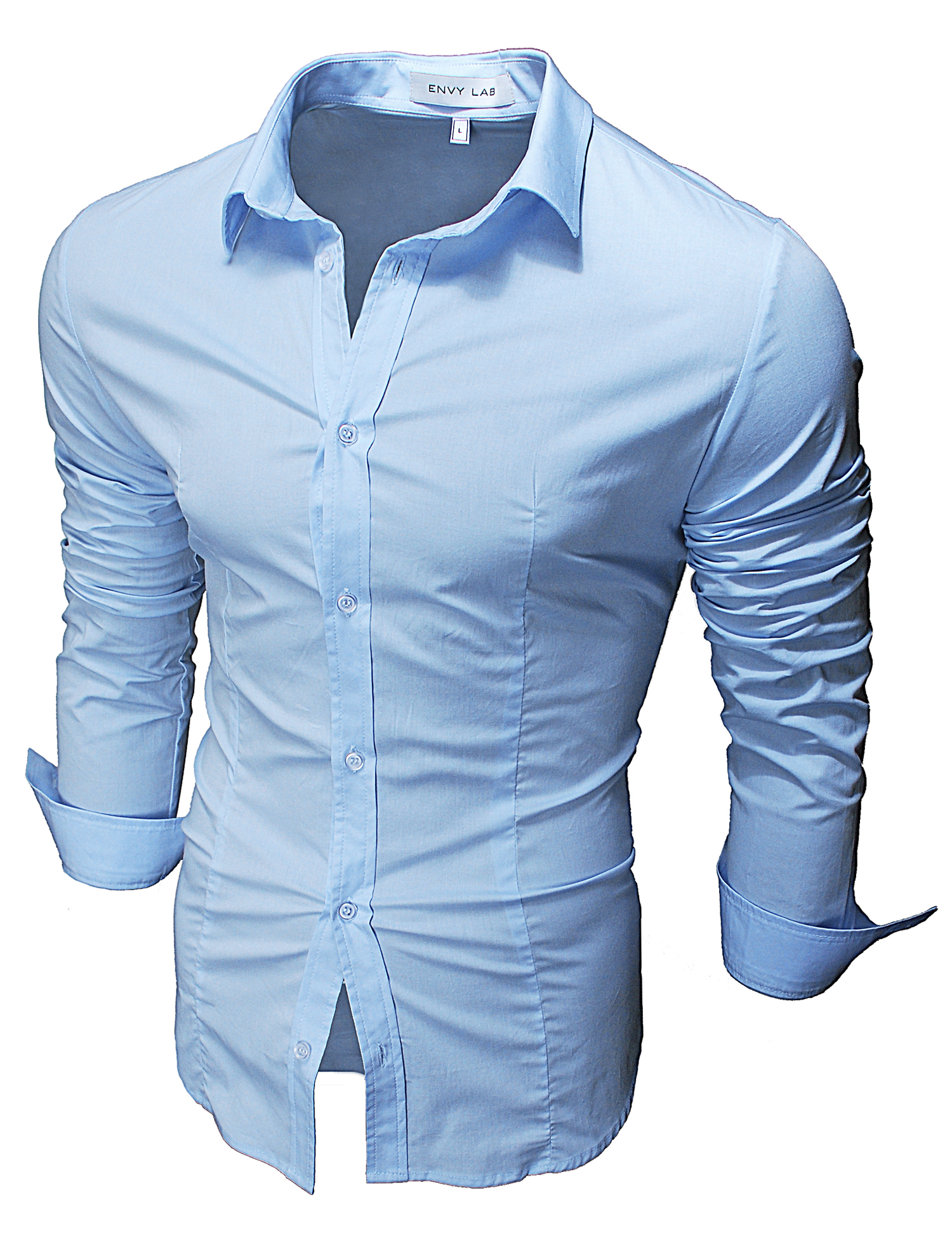 картинка товара рубашка raw blue в магазине Envy LAB