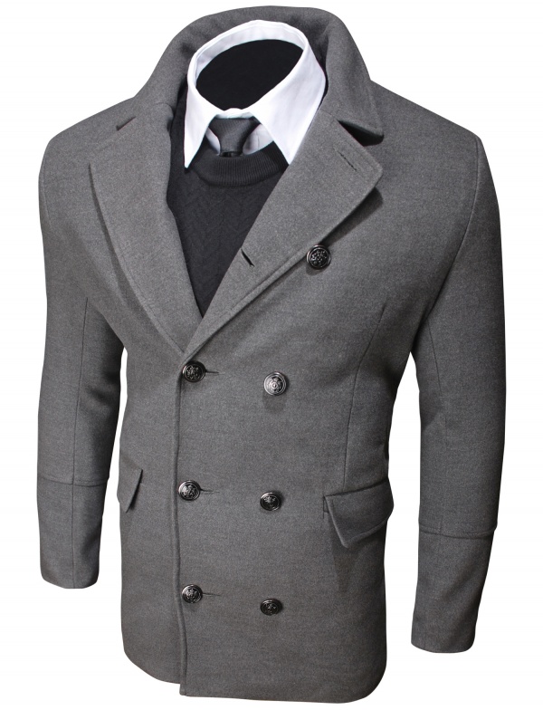 картинка товара пальто t003 dark gray в магазине Envy LAB