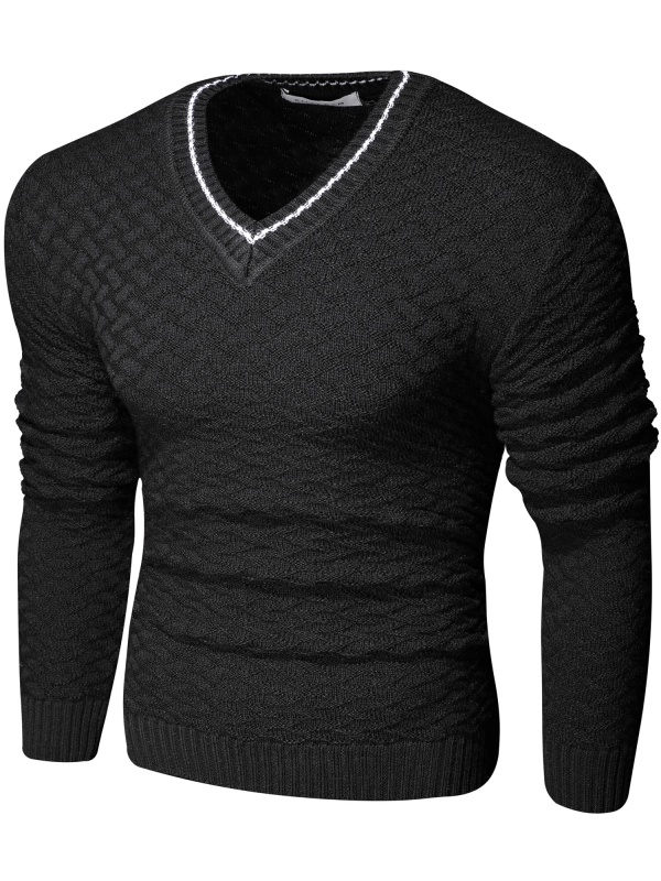 картинка товара пуловер charm black в магазине Envy LAB