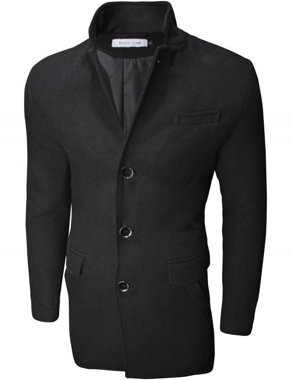 картинка товара пальто casual black в магазине Envy LAB