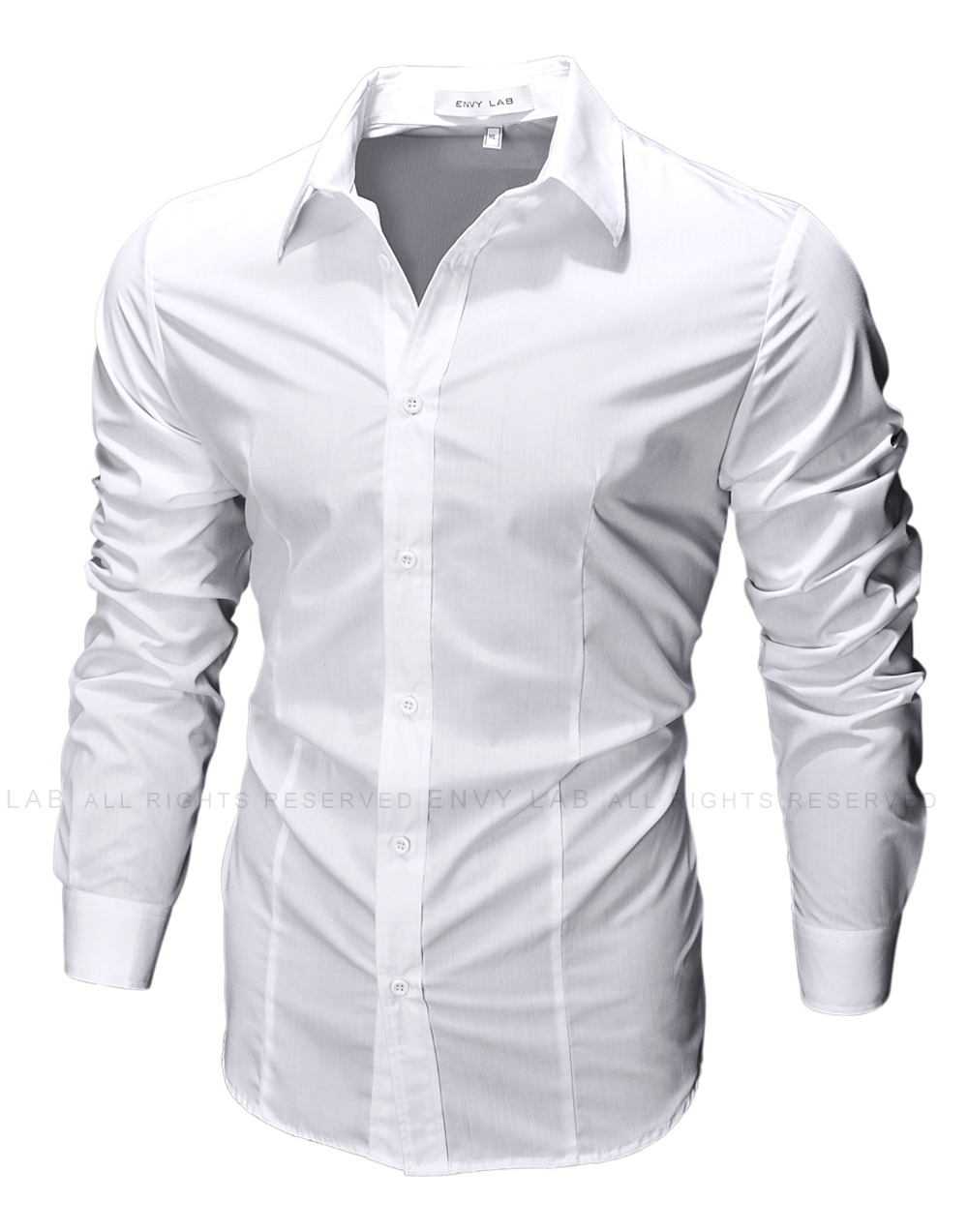 картинка товара рубашка raw white в магазине Envy LAB