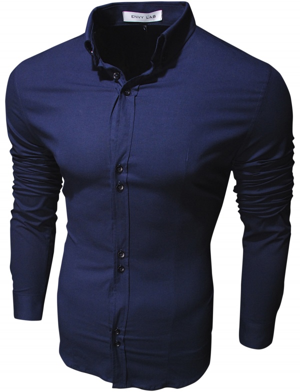 картинка товара рубашка blue double buttons в магазине Envy LAB