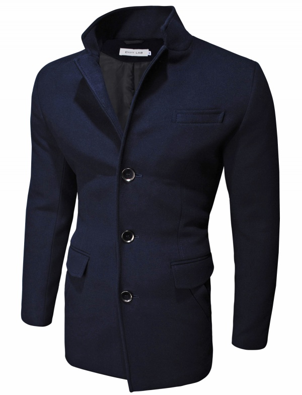картинка товара пальто casual dark blue в магазине Envy LAB