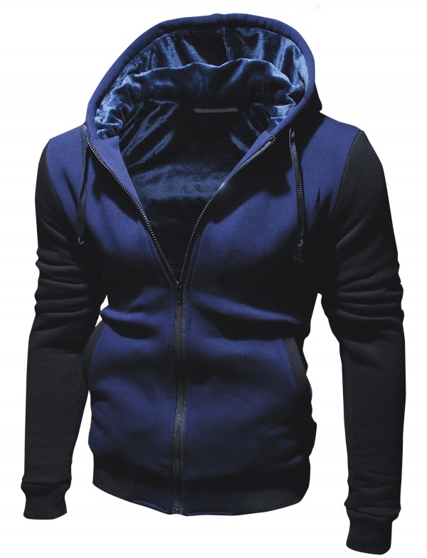 картинка товара толстовка super hoodie black dark blue в магазине Envy LAB